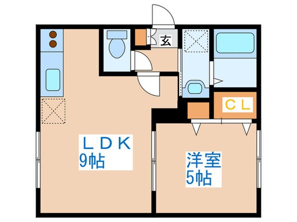 レジデンス西町の物件間取画像